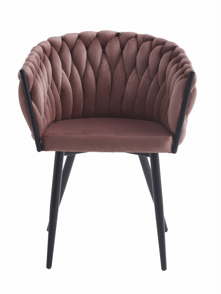 2 tuolin setti Leobert Orion, musta/pinkki hinta ja tiedot | Ruokapöydän tuolit | hobbyhall.fi