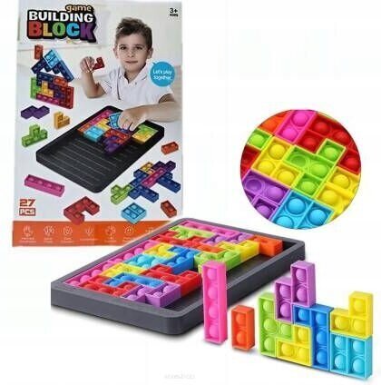 Pop it Puzzle Puzzle 3in1 hinta ja tiedot | Lautapelit ja älypelit | hobbyhall.fi