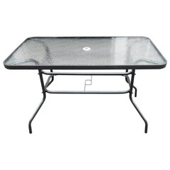 Table Garden Line, musta hinta ja tiedot | Garden Line Huonekalut ja sisustus | hobbyhall.fi