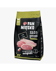 Pan Mięsko kuivaruoka kissoille kalkkunan- ja hanhenlihaa, 5 kg hinta ja tiedot | Pan Mięsko Lemmikit | hobbyhall.fi