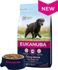 Eukanuba didelių veislių pagyvenusiems šunims su paukštiena, 3 kg hinta ja tiedot | Koiran kuivaruoka | hobbyhall.fi