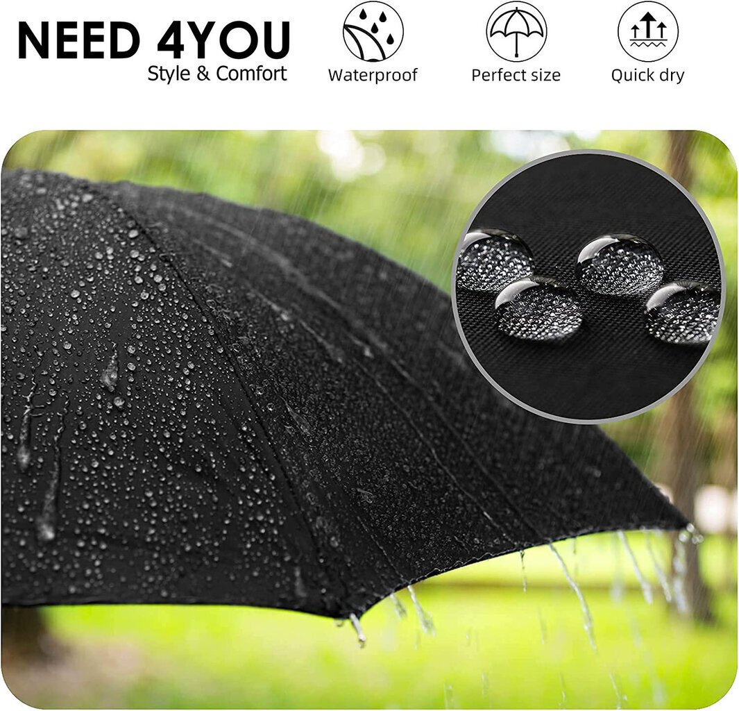 Automaattinen sateenvarjo Need 4You hinta ja tiedot | Naisten sateenvarjot | hobbyhall.fi