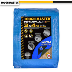 Vahvistettu kuormapeite, Suojapeite 3x4m, Tough Master® TM-PT934 hinta ja tiedot | Tough Master Piha ja puutarha | hobbyhall.fi