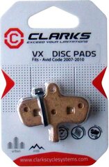 Jarrupalat Clarks VX834C hinta ja tiedot | Muut polkupyörän varaosat | hobbyhall.fi