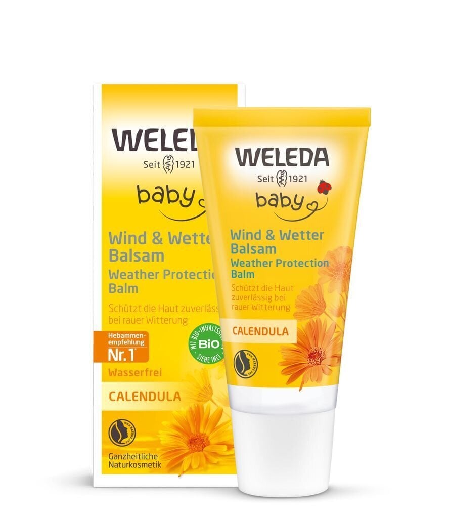 Weleda Baby 30 ml tuuli- ja kylmäsuojavoide hinta ja tiedot | Lasten ja äitiysajan kosmetiikka | hobbyhall.fi