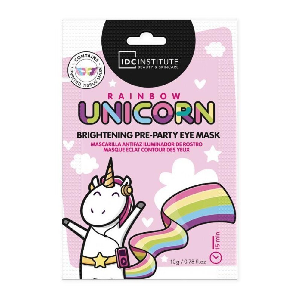 Valaiseva silmänaamio IDC Institute Unicorn Pre-Party, 10 g hinta ja tiedot | Kasvonaamiot ja silmänalusaamiot | hobbyhall.fi