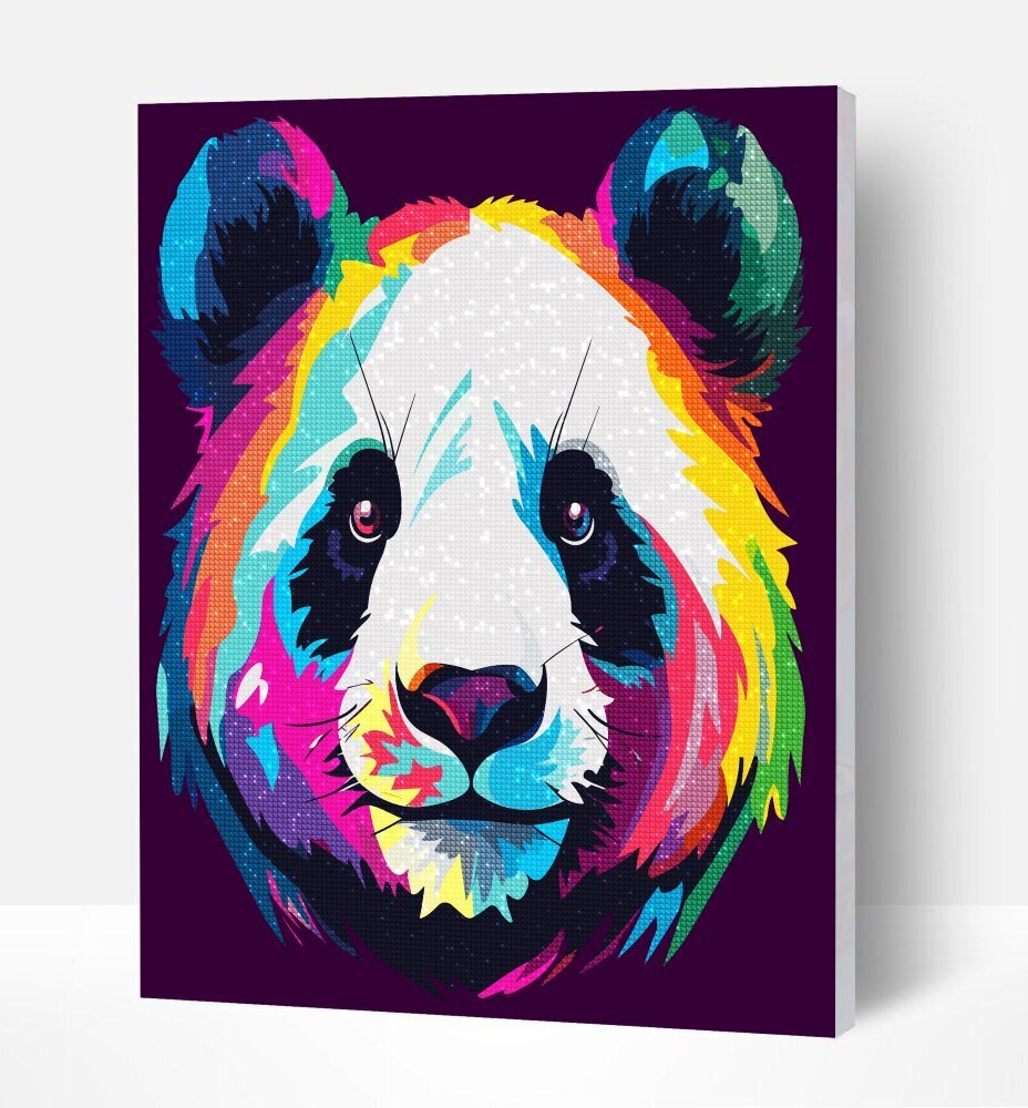 Deimantinė mozaika Splat Planet Panda 2, 30x40 cm hinta ja tiedot | Timanttimaalaukset | hobbyhall.fi