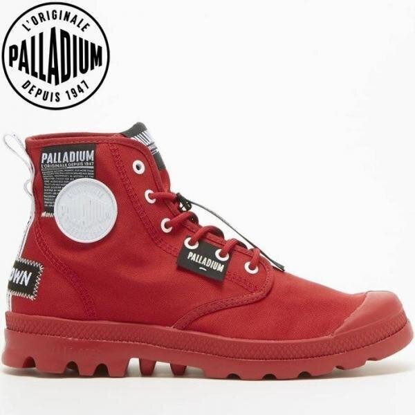 Kengät Palladium Pampa Lite Overlab, Red Salsa hinta ja tiedot | Miesten kengät | hobbyhall.fi