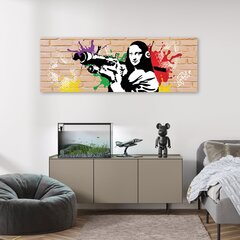 Kuva, Banksy, Mona Lisa Bazooka hinta ja tiedot | Taulut | hobbyhall.fi