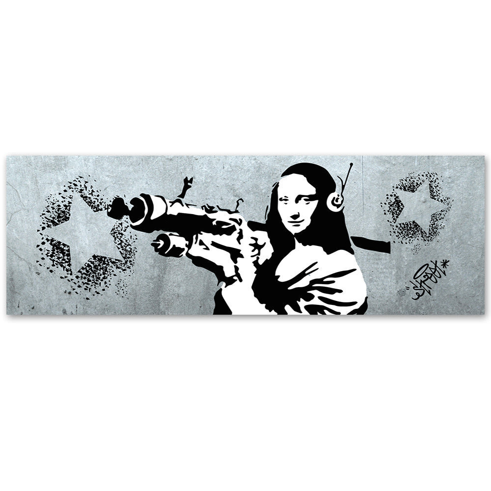 Kuva, Banksy, Mona Lisa Bazooka hinta ja tiedot | Taulut | hobbyhall.fi