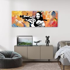 Kuva, Banksy, Mona Lisa Bazooka hinta ja tiedot | Taulut | hobbyhall.fi