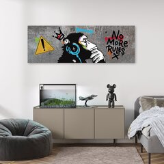 Kuva, Banksy, DJ -apina hinta ja tiedot | Taulut | hobbyhall.fi