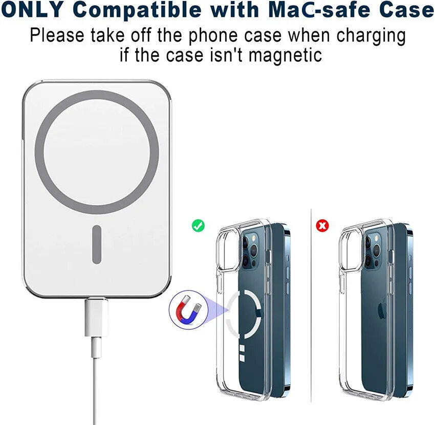 Automaattinen langaton laturi MagSafe iPhone-laitteille Applen valkoisena hinta ja tiedot | Puhelintelineet | hobbyhall.fi