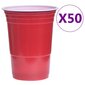 vidaXL Beer pong sarja 0,5 l muovi hinta ja tiedot | Juhlakoristeet | hobbyhall.fi