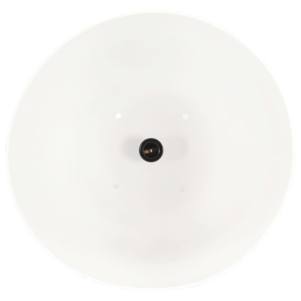 vidaXL Teollistyylinen riippuvalaisin 25 W valkoinen pyöreä 42 cm E27 hinta ja tiedot | Riippuvalaisimet | hobbyhall.fi