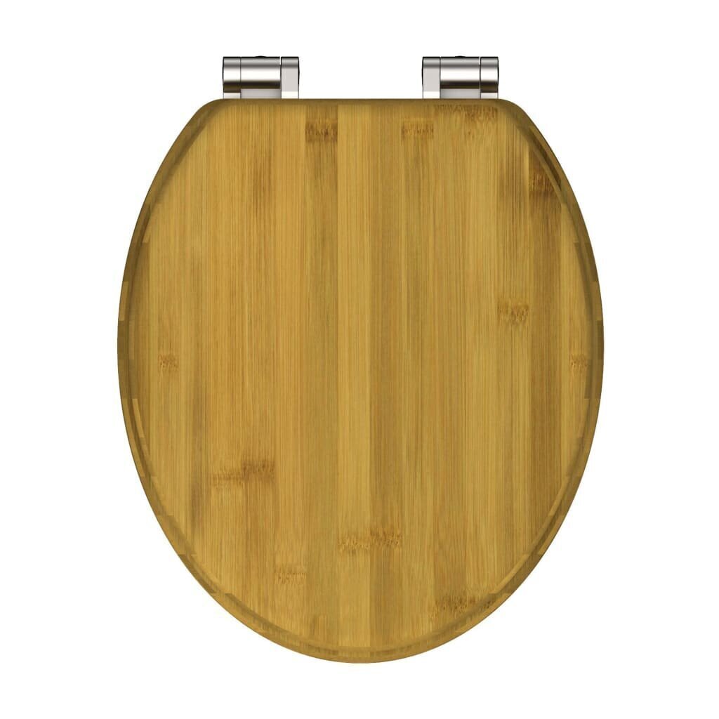 SCHÜTTE WC-istuin DARK BAMBOO hinta ja tiedot | WC-istuimen lisätarvikkeet | hobbyhall.fi