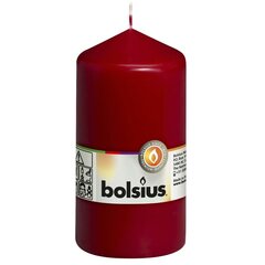 Bolsius Pilarikynttilät 8 kpl 130x68 mm viininpunainen hinta ja tiedot | Sfeerpunt Huonekalut ja sisustus | hobbyhall.fi