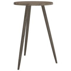 vidaXL Bistropöytä harmaa Ø50x76 cm MDF ja rauta hinta ja tiedot | Ruokapöydät | hobbyhall.fi