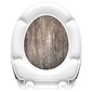 SCHÜTTE Duroplast WC-istuin Soft-Close OLD WOOD kuvio hinta ja tiedot | Kylpyhuoneen sisustus | hobbyhall.fi