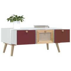 vidaXL Sohvapöytä laatikoilla 80x40x35,5 cm tekninen puu hinta ja tiedot | Sohvapöydät | hobbyhall.fi