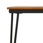 vidaXL Puutarhapöytä pinnijaloilla 160x80x75 cm täysi akasiapuu hinta ja tiedot | Puutarhapöydät | hobbyhall.fi