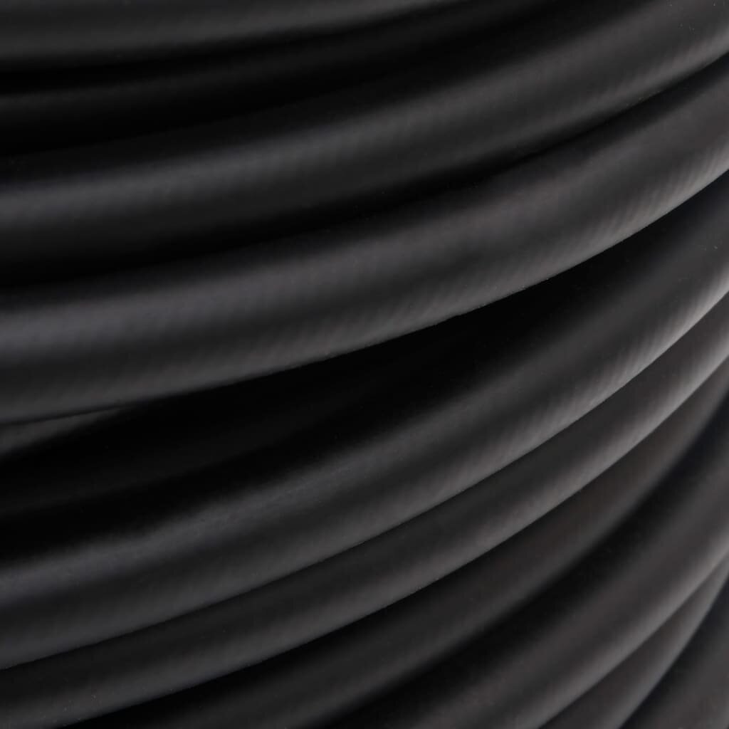vidaXL Paineilmaletku musta 0,6" 20 m kumi ja PVC hinta ja tiedot | Käsityökalut | hobbyhall.fi