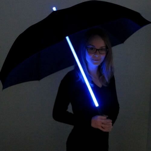 Sateenvarjo valaistulla LED-kahvalla hinta ja tiedot | Aurinkovarjot ja markiisit | hobbyhall.fi