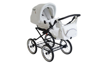 Lastenvaunut Fanari Classic Baby Fashion 3in1 White hinta ja tiedot | Baby Fashion Vauvatarvikkeet | hobbyhall.fi