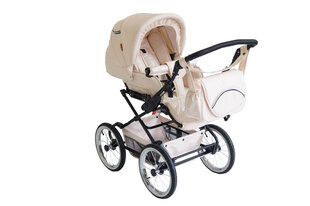 Lastenvaunut Fanari Classic Baby Fashion 2in1 Beige hinta ja tiedot | Vaunut ja rattaat | hobbyhall.fi