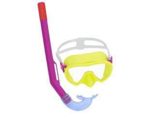 Bestway Crusader Essential Snorkkeli, keltainen hinta ja tiedot | Snorklaussetit | hobbyhall.fi