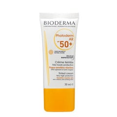 Bioderma Photoderm AR Tinted Cream Natural Color SPF50, 30 ml hinta ja tiedot | Bioderma Hajuvedet ja kosmetiikka | hobbyhall.fi