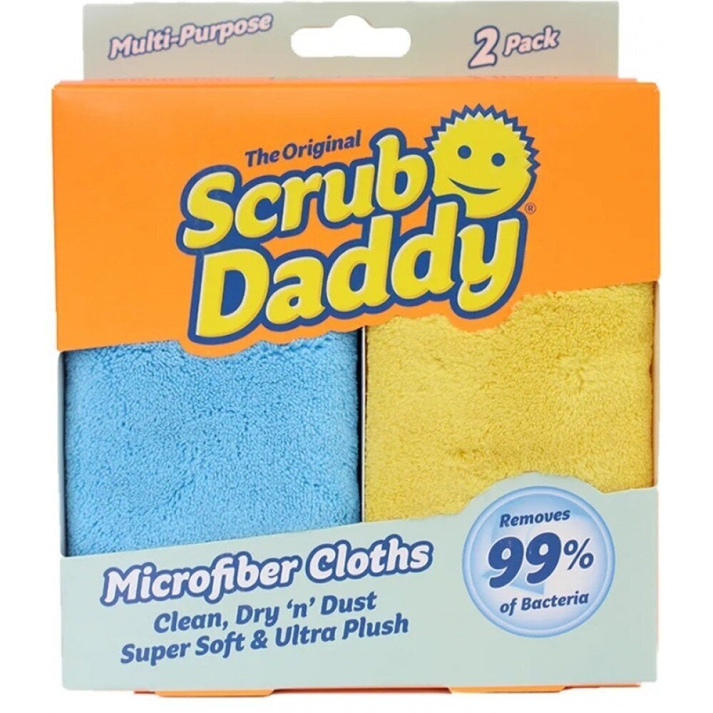 Mikrokuituliina Scrub Daddy, 2 kpl hinta ja tiedot | Siivoustarvikkeet | hobbyhall.fi