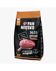 Pan Mięsko kuivaruoka kissoille vasikan- ja ankanlihaa, 5 kg hinta ja tiedot | Kissan kuivaruoka | hobbyhall.fi