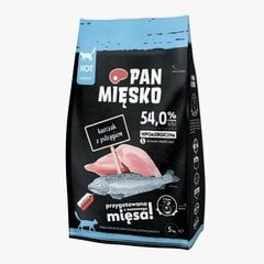 Pan Mięsko kuivaruoka kissoille, kanaa ja taimenta, 5 kg hinta ja tiedot | Pan Mięsko Lemmikit | hobbyhall.fi