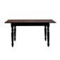 Pöytä Kalune Design Albero 14, ruskea/musta hinta ja tiedot | Ruokapöydät | hobbyhall.fi