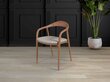 Tuoli Kalune Design Albero 73, ruskea/beige hinta ja tiedot | Ruokapöydän tuolit | hobbyhall.fi