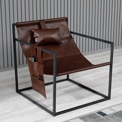 Tuoli Kalune Design Nordic, ruskea/musta hinta ja tiedot | Ruokapöydän tuolit | hobbyhall.fi