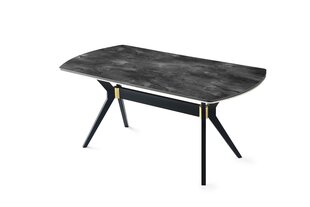 Pöytä Kalune Design Ikon-1001, musta hinta ja tiedot | Ruokapöydät | hobbyhall.fi