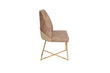 Tuolisetti Kalune Design Madrid 913, 4 kpl, kulta/ruskea hinta ja tiedot | Ruokapöydän tuolit | hobbyhall.fi
