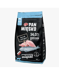 Pan Mięsko kuivaruoka kissoille kanaa ja taimenta, 10 kg hinta ja tiedot | Kissan kuivaruoka | hobbyhall.fi