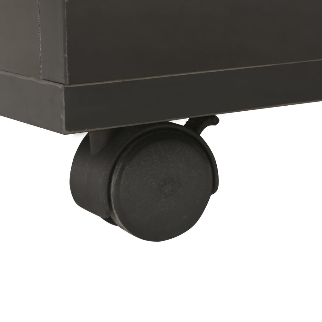 vidaXL Sohvapöytä korkeakiilto musta 60x60x35 cm lastulevy hinta ja tiedot | Sohvapöydät | hobbyhall.fi