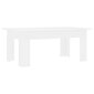 vidaXL Sohvapöytä valkoinen 100x60x42 cm lastulevy hinta ja tiedot | Sohvapöydät | hobbyhall.fi