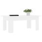 vidaXL Sohvapöytä valkoinen 100x60x42 cm lastulevy hinta ja tiedot | Sohvapöydät | hobbyhall.fi