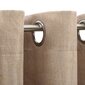 vidaXL Pellavamainen pimennysverho purjerenkailla beige 290x245 cm hinta ja tiedot | Verhot | hobbyhall.fi