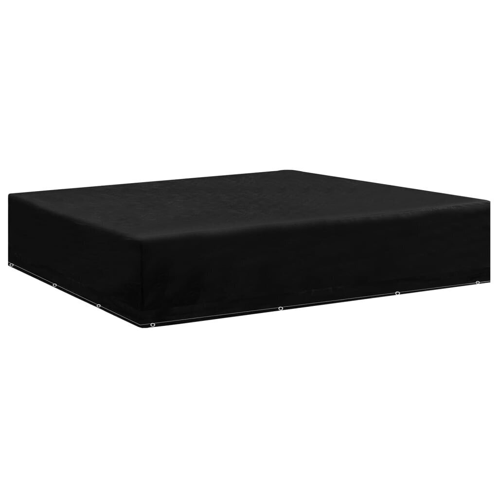 vidaXL Puutarhakalusteiden suojat 2 kpl 12 purjerengasta 250x250x70 cm hinta ja tiedot | Huonekalujen päälliset | hobbyhall.fi