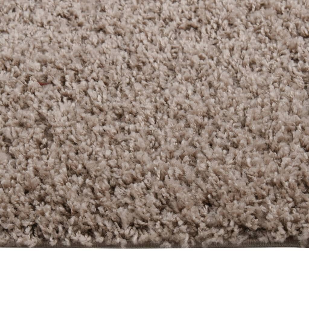 vidaXL Pörrömatto korkeanukkainen beige 160x230 cm hinta ja tiedot | Isot matot | hobbyhall.fi