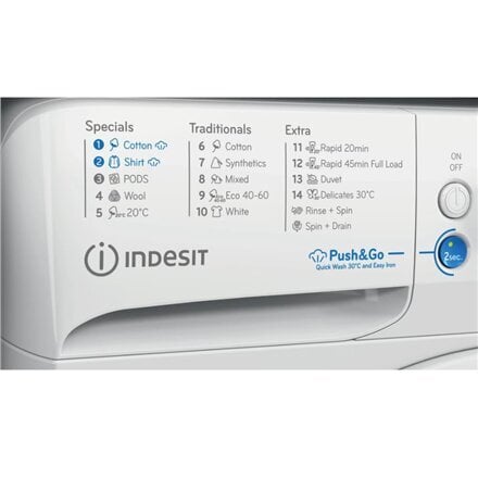 Indesit BWE 91496X WSV EE hinta ja tiedot | Pyykinpesukoneet | hobbyhall.fi