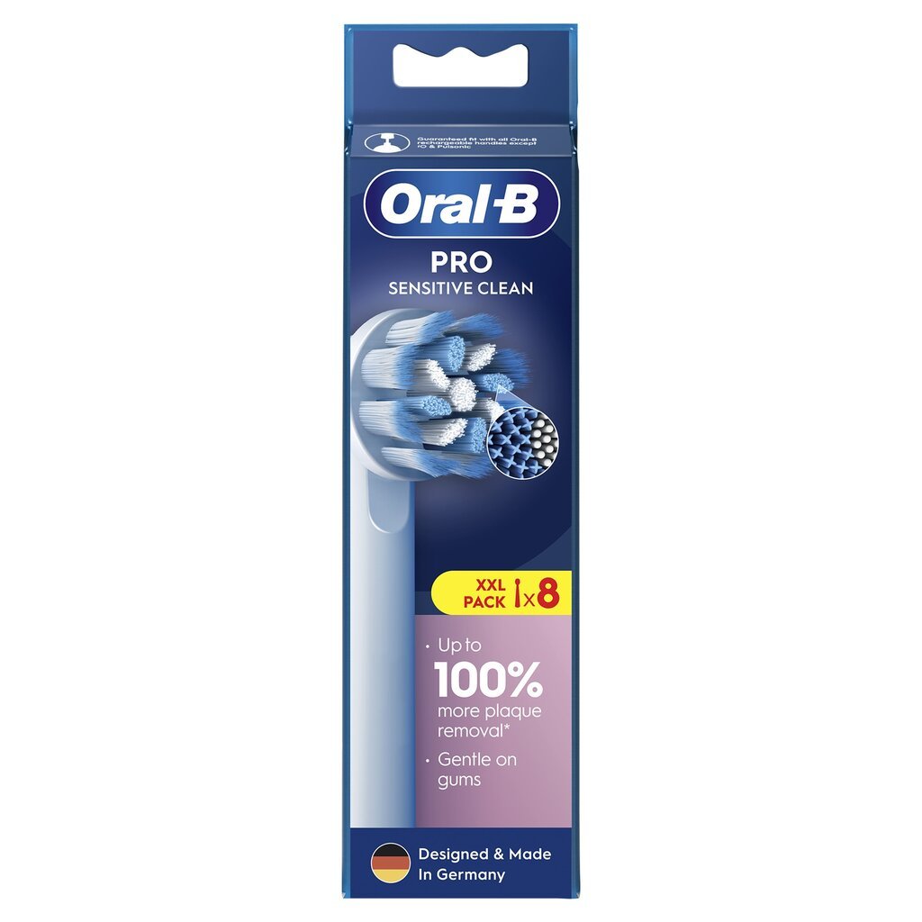 Oral-B EB60-8 Sensitive Clean Pro hinta ja tiedot | Sähköhammasharjan vaihtoharjat | hobbyhall.fi