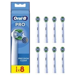 Oral-B EB20-8 Precision Clean Pro hinta ja tiedot | Sähköhammasharjan vaihtoharjat | hobbyhall.fi