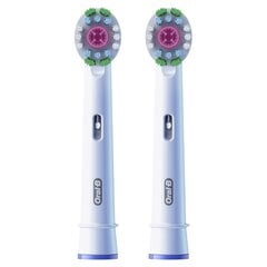 Oral-B EB18-2 3D White Pro hinta ja tiedot | Sähköhammasharjan vaihtoharjat | hobbyhall.fi